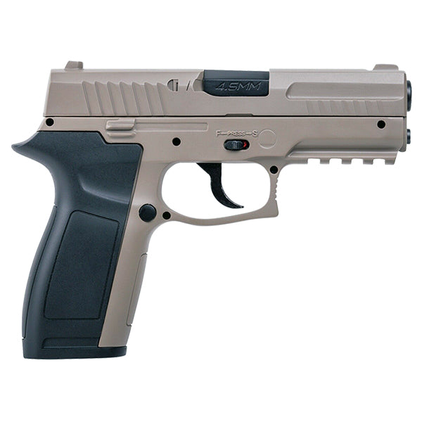 Crossman MK45 CO2 Air Pistol, Semi-Auto, 4.5mm, 480fps