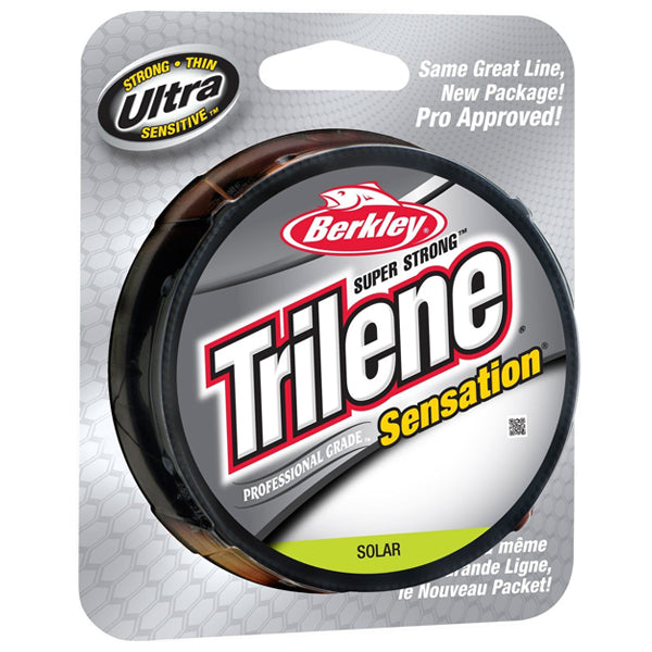 Berkley Trilene Sensation Filler Spool, 330yd, Solar