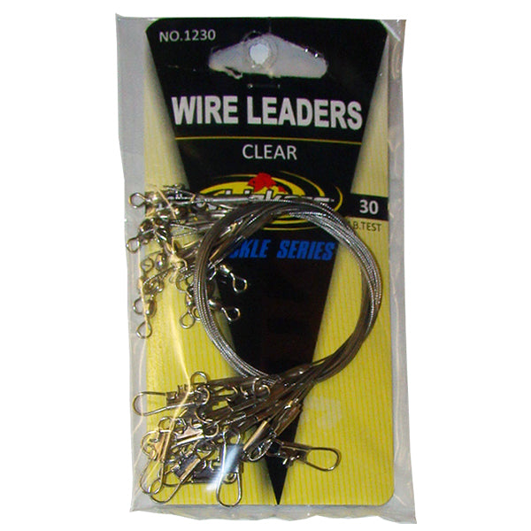Whizkers Wire Leader, 30lb, 3 Pack