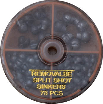 78pc Split Shot Sinker Selector