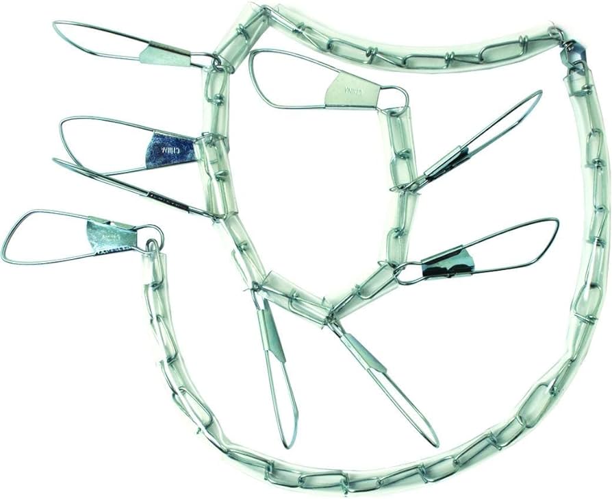 Eagle Claw 9 Snap Vinyl Coated Chain Stringer