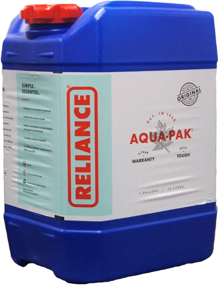Reliance Aqua-Pak Water Jug