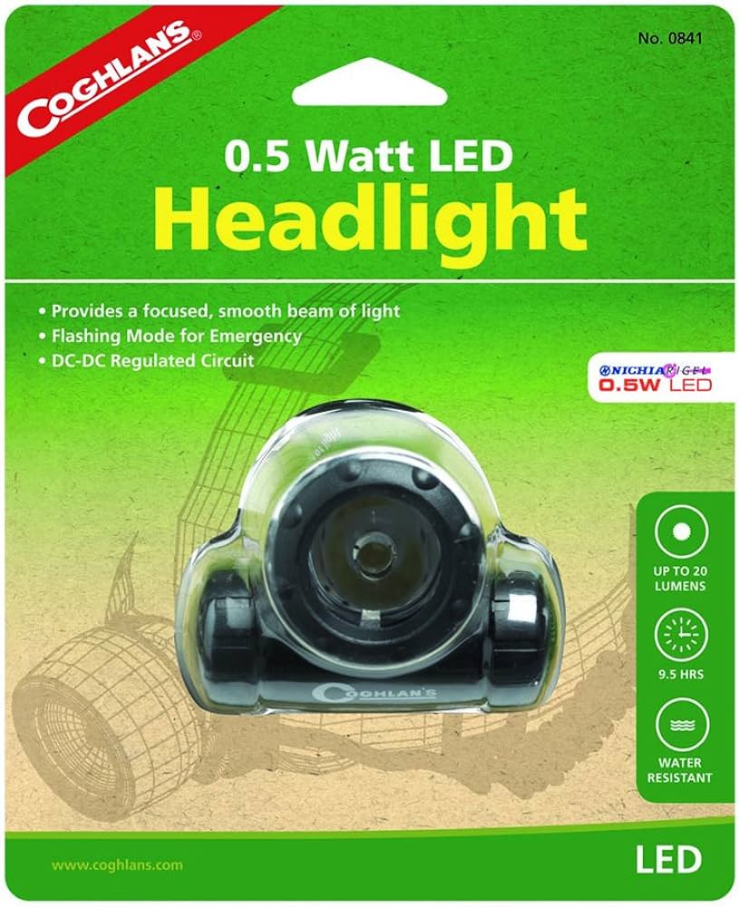 Coghlan's LED Headlamp, 0.5 Watt