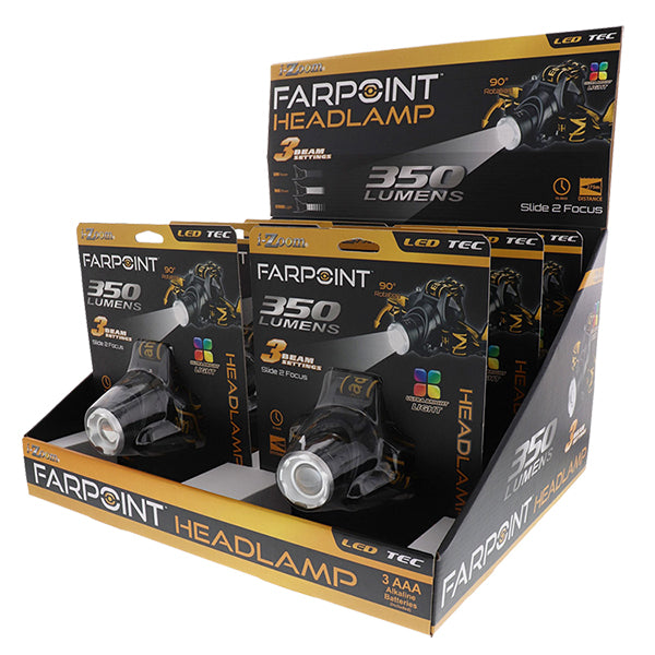 Farpoint 350Lm Adjustable Focus Headlamp