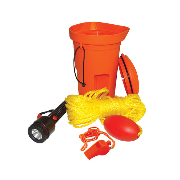 Bailer Kit, Whistle, Flashlight, Float, Line