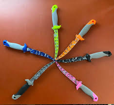 24dsp,Fillet Knife w/Sheath