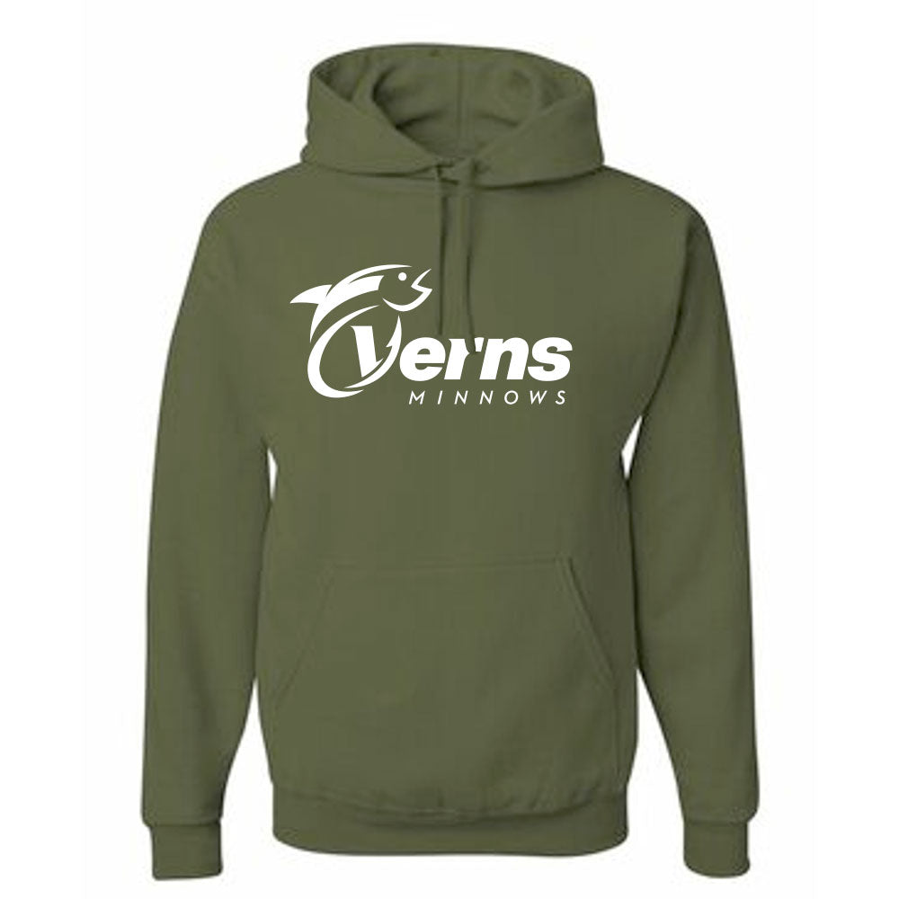 Verns Minnows Hoody - Military Green