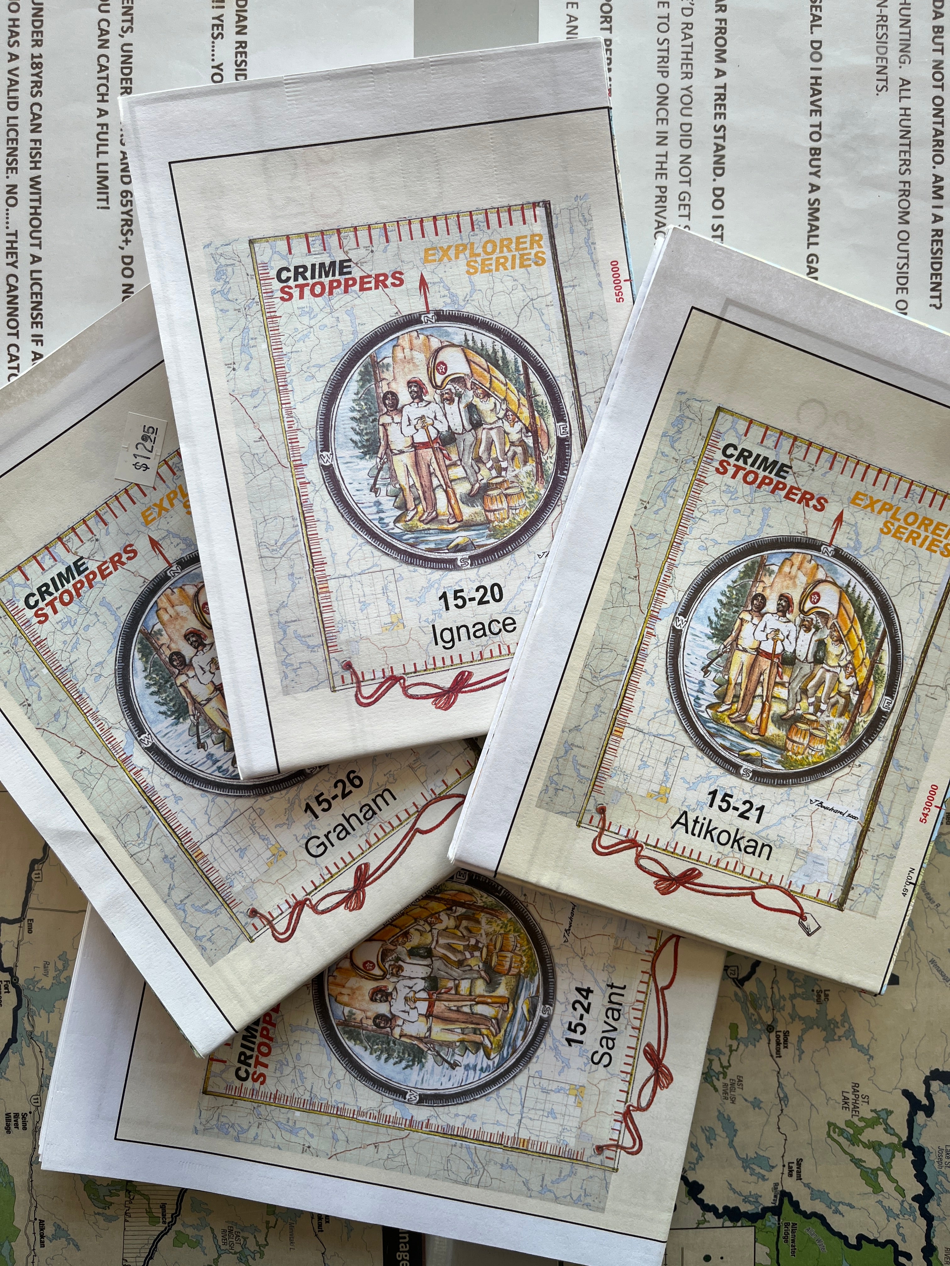 Northern City Maps - Printed