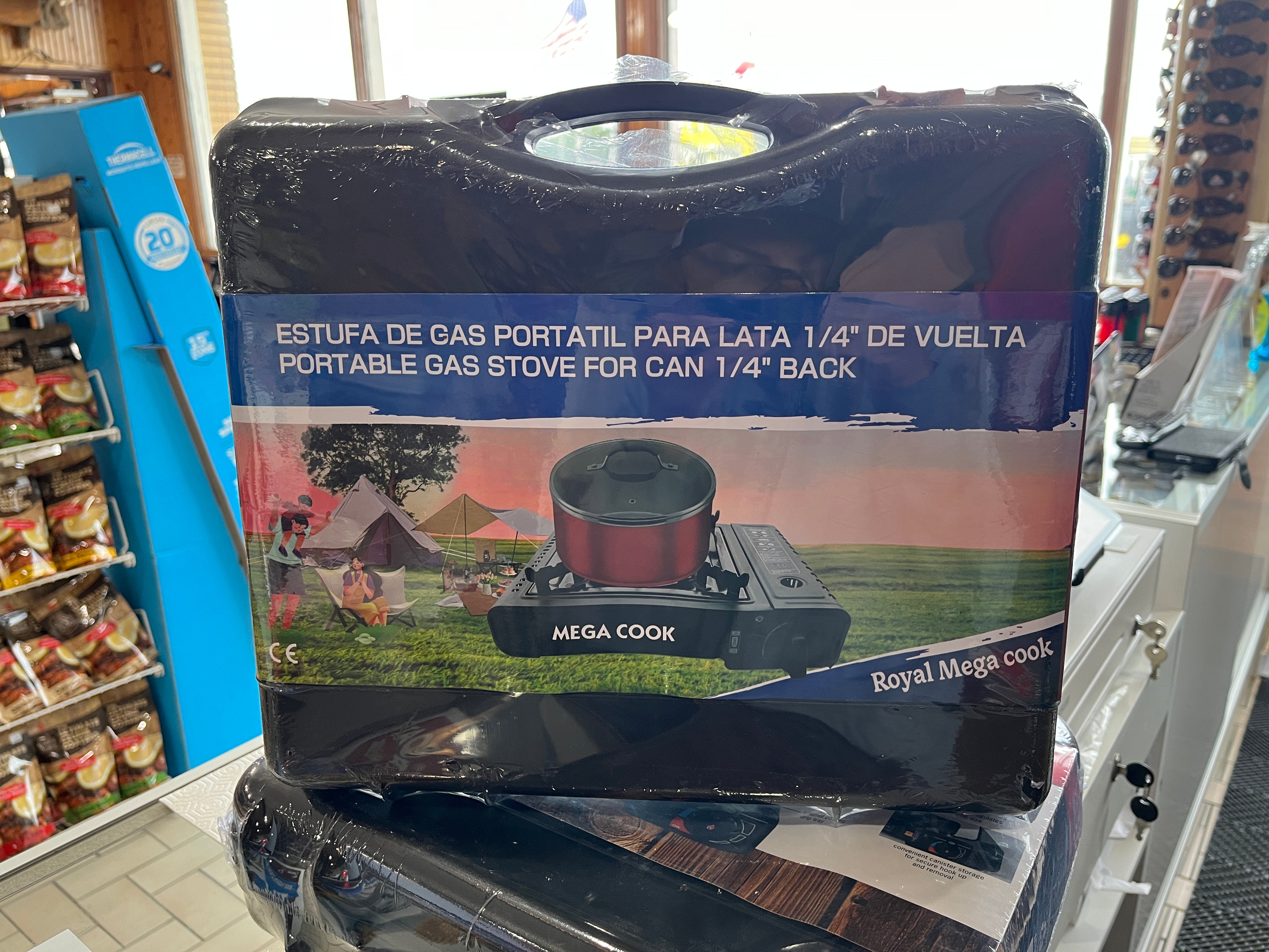 Royal Mega Cook Single Burner Butane Camping Stove