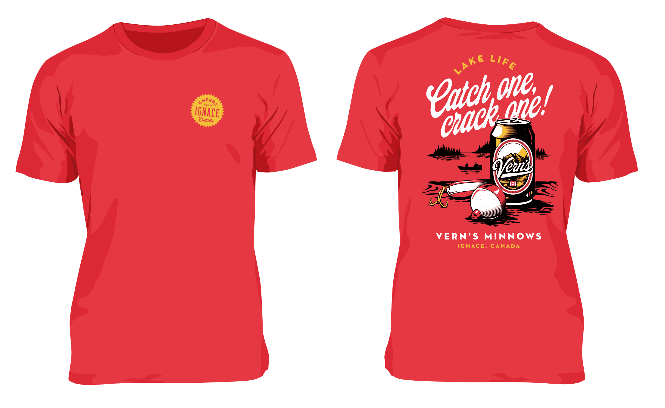 T-Shirt: Crack A Beer