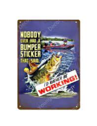 Nobody Ever Had a Bumper Sticker - Tin Sign 12x17