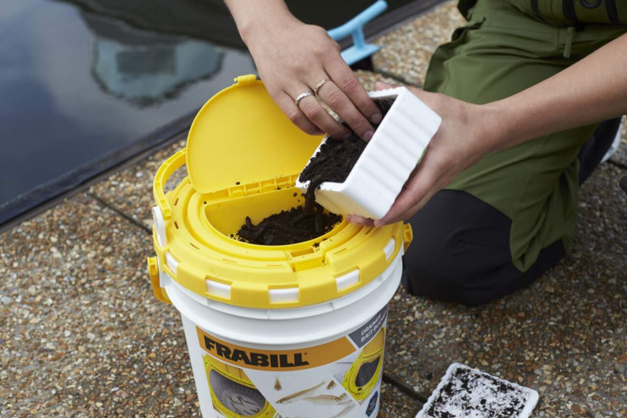 Fabill Gallon Drainer Bait Bucket