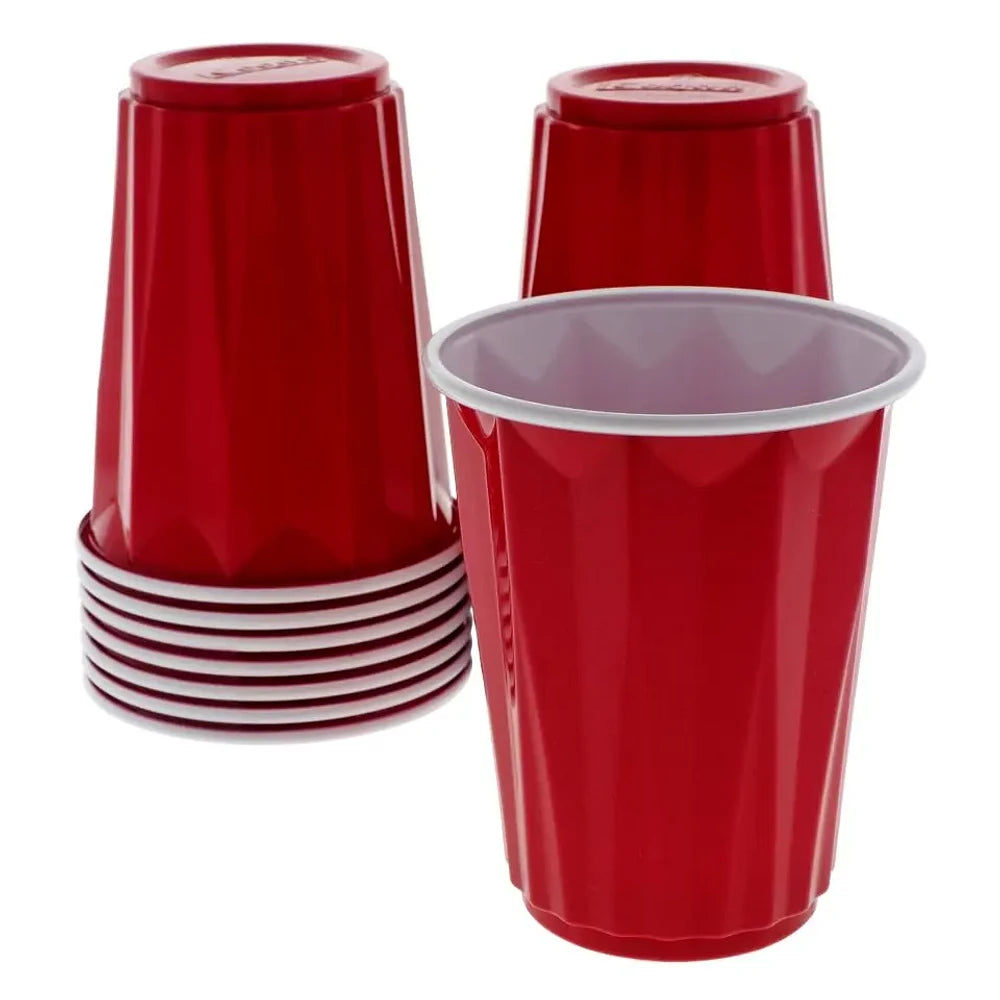 Red Plastic Cups 15 pk