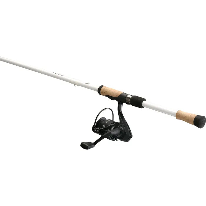 CODE WHITE 13 Fishing 6'6" Rod & Reel Combo (White)