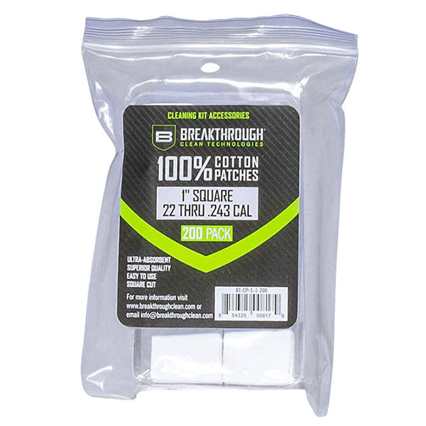 Square Cotton Patches w/Plastic Tray