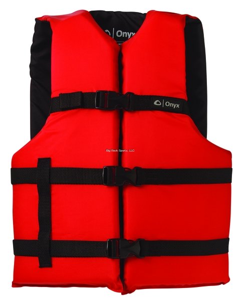 Adult Gen.Purpose Life Vest,Red - UNIVERSAL